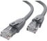 Прямой литой патч-корд GCR 0.2m UTP категории 6, серый, 24 AWG, ethernet high speed, RJ45, VIV52I949 1
