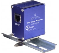 Устройство защиты от импульсных перенапряжений CITEL УЗИП для защиты систем видеонаблюдения MJ8-POE-B 581518