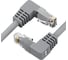 Прямой литой патч-корд RJ45 GCR 2.0m UTP категории 6, серый, верхний угол, ethernet high speed, VIV53I341 1
