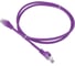 Патч-корд LANMASTER 4 пары, UTP, категория 6, 2 м, фиолетовый LSZH LAN-PC45/U6-2.0-VI 1