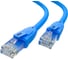 Прямой литой патч-корд RJ45 GCR 0.5m UTP категории 6, синий, 24 AWG, ethernet high speed, VIV52I398 1