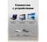 Плоский прямой патч-корд RJ45 GCR PROF 0.3m, UTP медь категории 6, черный, 30 AWG, 10 Гбит/с, VIV52I685 4