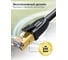 Прямой патч-корд RJ45 GCR PROF 0.15m, FTP медь категории 6, 25 AWG, Deluxe 10 Гбит/с, VIV53I058 6