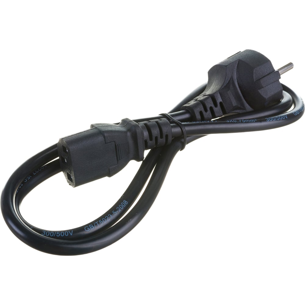 Кабель питания ExeGate Power PC-1P Евровилка Schuko- С13 VDE-250V-3х0.5 ...
