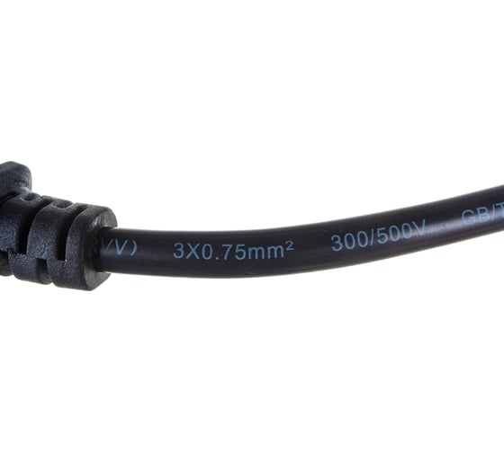 Кабель питания ExeGate Power PC-3P Евровилка угловая Schuko- С13 VDE-250V-3х0.5-CU 6A 3м 280661