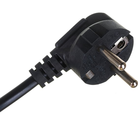 Кабель питания ExeGate Power PC-3P Евровилка угловая Schuko- С13 VDE-250V-3х0.5-CU 6A 3м 280661