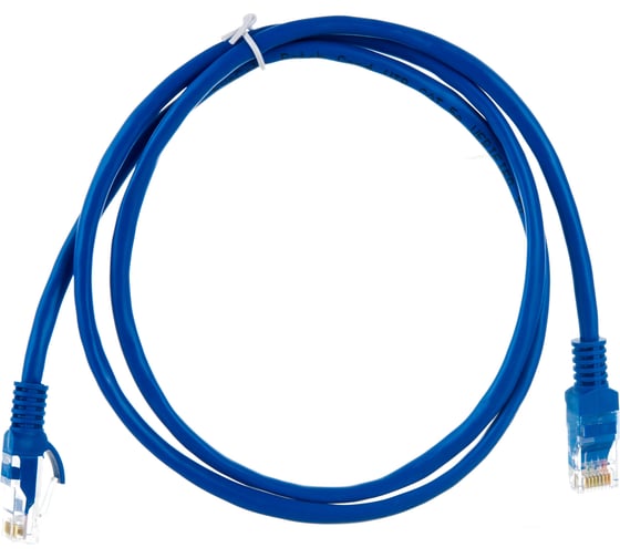 Патч-корд ExeGate UTP-RJ45-RJ45-5e-1M-BL, UTP, cat.5e, 1м, синий 241494