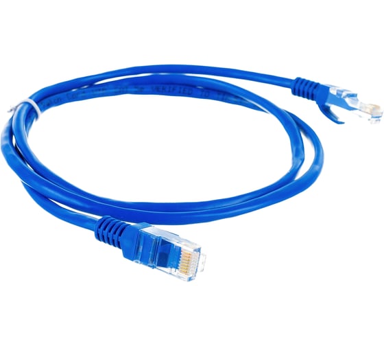 Патч-корд ExeGate UTP-RJ45-RJ45-5e-1M-BL, UTP, cat.5e, 1м, синий 241494
