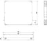 Патч-панель Hyperline FO-19BX-1U-D1-3xSLT-W120H32-EMP 19” универсальная, пустой корпус 1U 47739 3