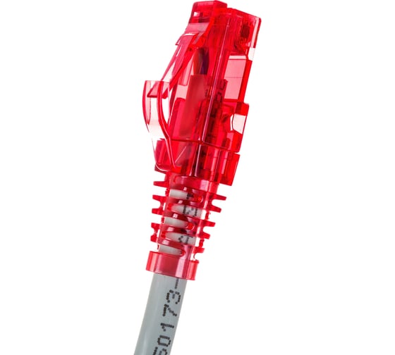 Патч-корд Hyperline PC-LPM-UTP-RJ45-RJ45-C5e-1.5M-LSZH-GY U/UTP, Cat.5e 100% Fluke Component 42271