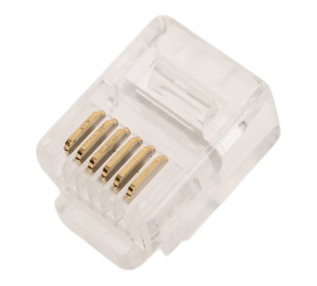 Разъем RJ12 6P6C Pro Legend 10 шт PL1278