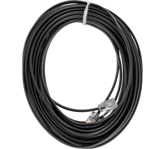 Телефонный удлинитель Pro Legend 7м, черный PL1207 1