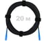 Патч-корд оптический Enginova FTTH диэлектрик FRP, 657 LSZH 2SC/UPC, черный 20 м ENG-FTTH-FRP-2SCU-20-BL 1