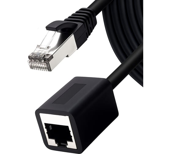 Патч-корд (удлинитель) 5Bites FTP / 5E / 1.5M / BLACK PUT55-015E-BK 1