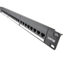 Патч-панель проходная 5Bites UTP / 5E / 24P / 1U / 19 PPU55-11C