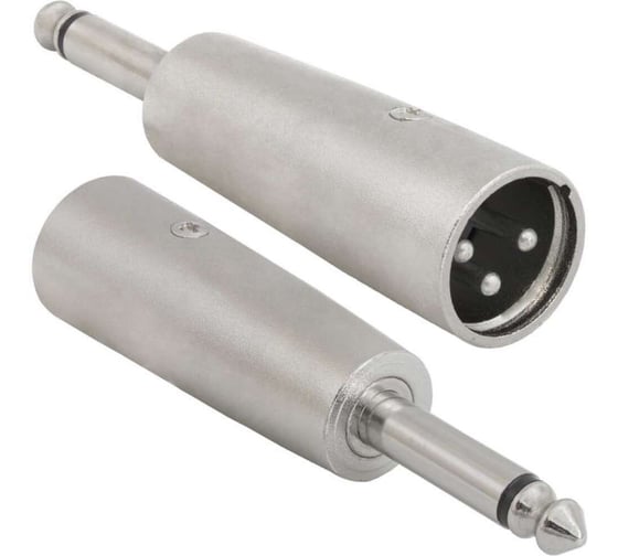 Разъём XLR RUICHI JD-492 / XLR 3P M-jack 6.3 mono M 122972 1