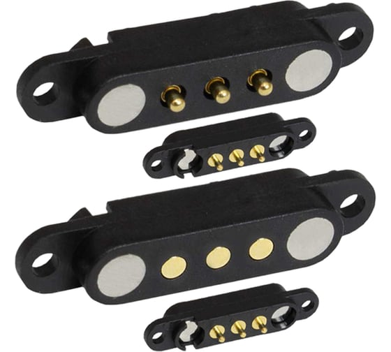 Разъём POGO RUICHI Pogo 3pin 02 MF 127021 1