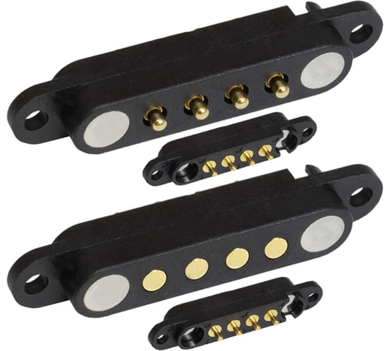 Разъём POGO RUICHI Pogo 4pin 02 MF 127023 1