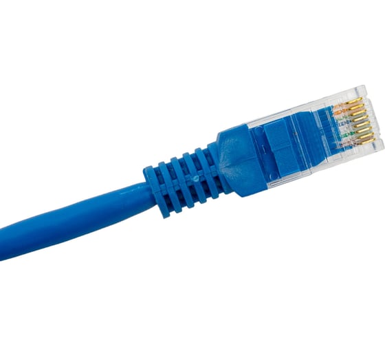 Патч-корд ExeGate UTP-RJ45-RJ45-5e-3M-BL UTP cat 5e 3м синий 258680