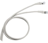 Коммутационный шнур RJ45 Legrand категория 5е U/UTP PVC неэкранированный 5 м серый 051639