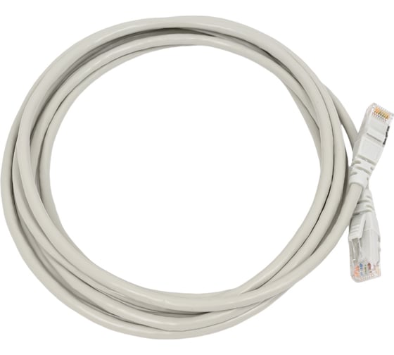 Коммутационный шнур RJ45 Legrand категория 5е - U/UTP - PVC - неэкранированный - 3 м 051638