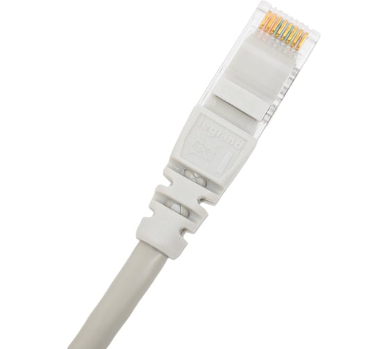 Коммутационный шнур RJ45 Legrand категория 5е - U/UTP - PVC - неэкранированный - 3 м 051638