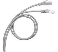 Коммутационный шнур RJ45 Legrand категория 5е F/UTP PVC экранированный1 м серый 051640