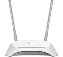 Беспроводной роутер TP-Link N300 10/100BASE-TX/4G ready белый TL-WR842N