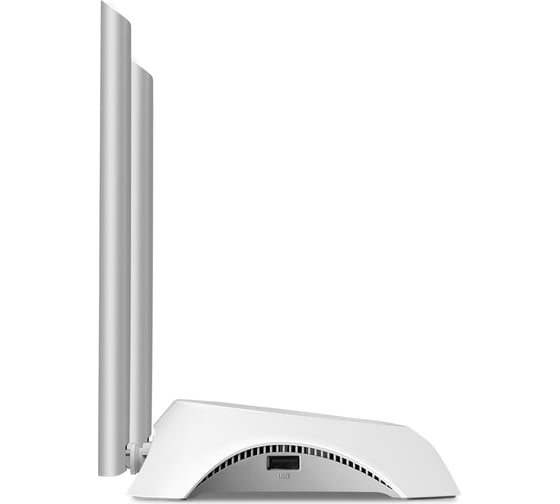 Беспроводной роутер TP-Link N300 10/100BASE-TX/4G ready белый TL-WR842N