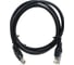 Кабель Belsis патчкорд UTP RJ-45 кат.5E, вилка - вилка, 1.0 м., черный SP3051 1