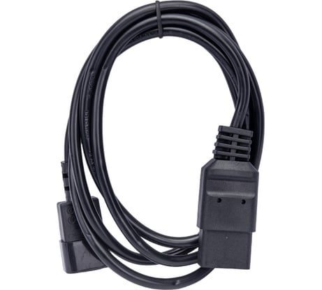 Кабель питания Cablexpert 1.8м, C14-C19, 3x1 кв.мм, черный, с заземлением PC-189-1-1