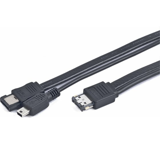 Кабель питания и интерфейсный Y-кабель Gembird eSATAp - eSATA/Mini USB, 1м, CC-ESATAP-ESATA-USB5P-1M