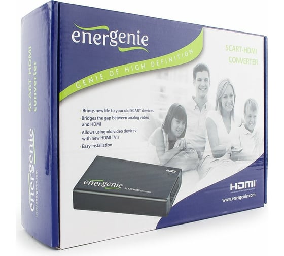 Конвертер Cablexpert SCART - HDMI, HD21FxHD19F DSC-SCART-HDMI