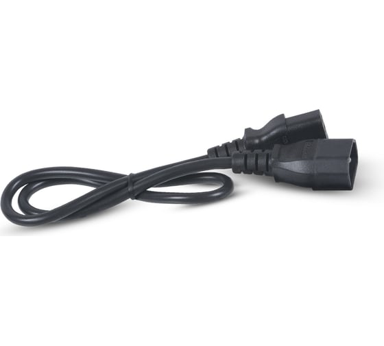 Кабель питания монитор-компьютер Cabeus IEC 320 C13 - IEC 320 C14 (3x0.75) 1.2м PC-189-VDE-1.2M