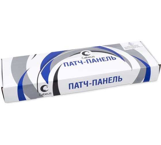 Модульная патч-панель Cabeus высокой плотности 1U 48 портов для экранированных модулей PLBHD-48-SH-1U