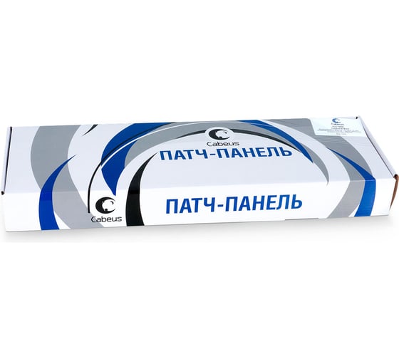 Модульная патч-панель Cabeus, 24 порта, 1U, для экранированных модулей, PLB-24-SH