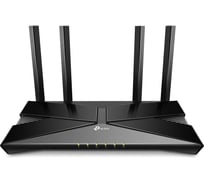 Беспроводной роутер TP-Link AX1800 10/100/1000BASE-TX черный ARCHER AX20