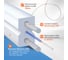 Патч-корд оптический ENGINOVA FTTH диэлектрик FRP, G.657 LSZH SC/APC-SC/UPC, белый 70 м ENG-FTTH-FRP-SCA-SCU-70-WT 2