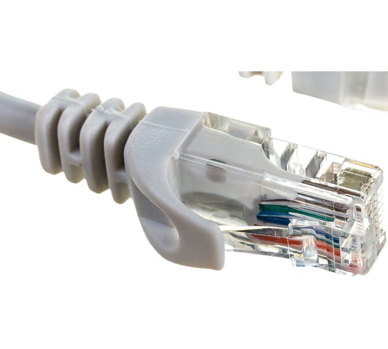 Коммутационный шнур Neomax UTP 1.5м, гибкий, cat.5е, серый, многожильный NM13001-015