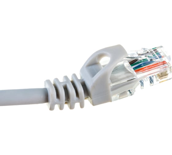 Коммутационный шнур Neomax UTP 1.5м, гибкий, cat.5е, серый, многожильный NM13001-015