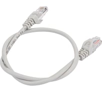 Коммутационный шнур Neomax UTP 0.5м, гибкий, cat.5е, серый , многожильный NM13001-005