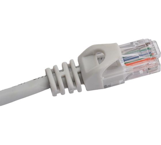 Коммутационный шнур Neomax UTP 0.5м, гибкий, cat.5е, серый , многожильный NM13001-005