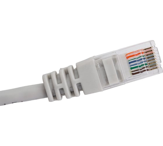 Коммутационный шнур Neomax UTP 0.5м, гибкий, cat.5е, серый , многожильный NM13001-005