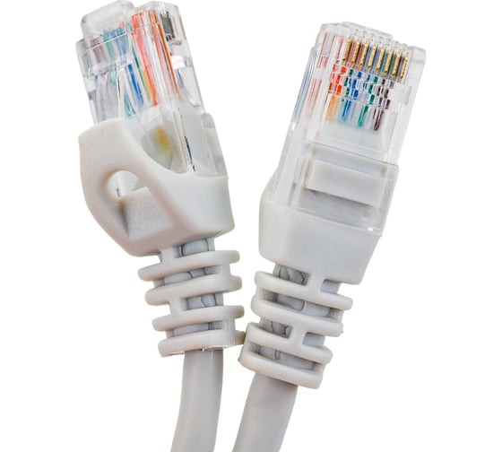 Коммутационный шнур Neomax UTP 3 м., гибкий, cat.5е, серый, многожильный NM13001-030