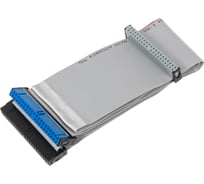 Шлейф Gembird IDE UDMA66/100/133 2 устройства, 80 жил, 48см, пакет CC-EIDE/66