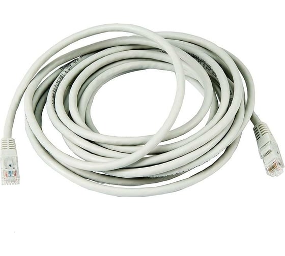 Коммутационный шнур Neomax UTP 1м, гибкий, cat.6, серый, многожильный NM13601-010 1