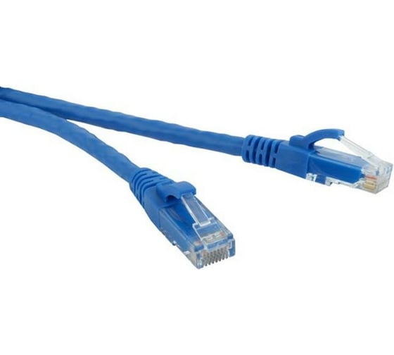 Коммутационный шнур Neomax UTP 0.5м, cat.5е - синий, многожильный NM13001-005B 1