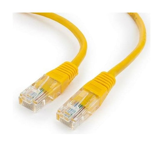 Коммутационный шнур Neomax UTP 1м., гибкий, cat.6, желтый, многожильный NM13601-010Y