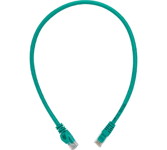Коммутационный шнур Neomax UTP 0.5м., гибкий, cat. 6, зеленый, многожильный NM13601-005G