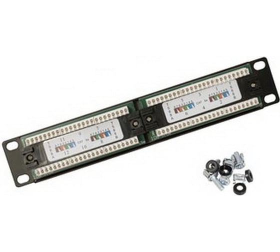 Патч-панель RUICHI RH-PP1U12U5E 113532